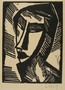 Schmidt Rottluff Karl - testa femminile